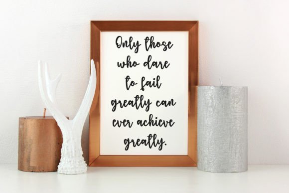 Wicked Signature Font Poster 4