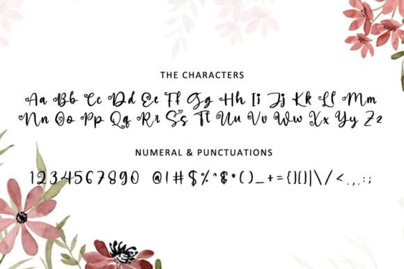 Wife Font Poster 4