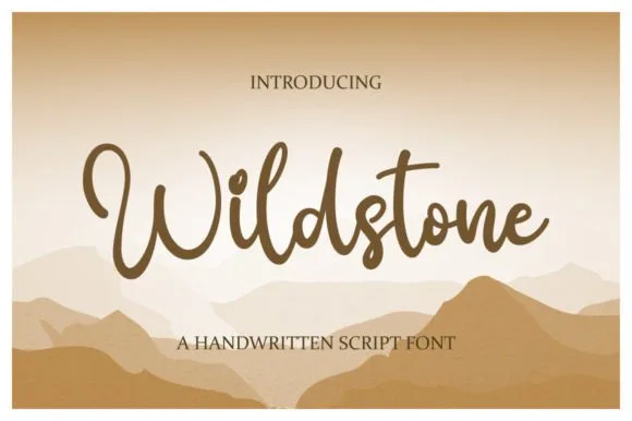 Wildstone Font Wildstone Font Poster 1