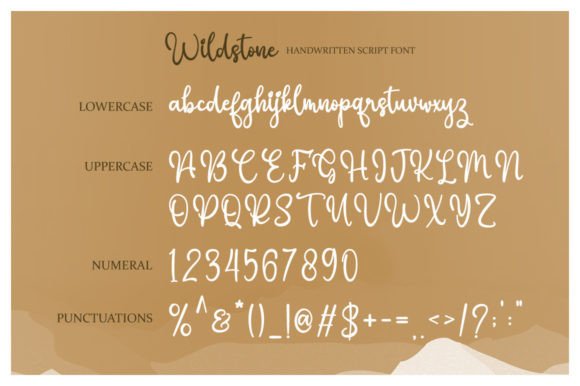 Wildstone Font Poster 6