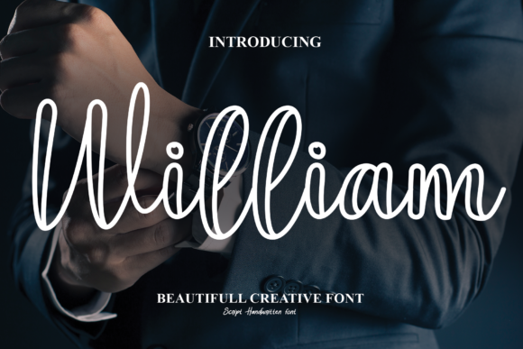 William Font Poster 1