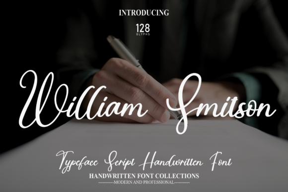 William Smitson Font Poster 1