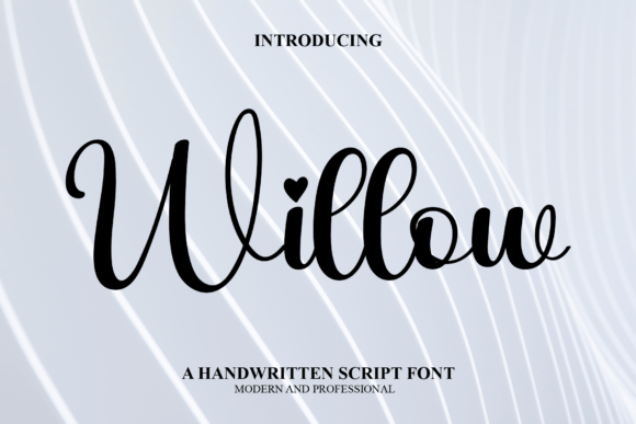 Willow Font