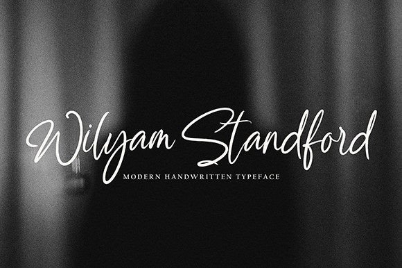 Wilyam Stanford Font Poster 1