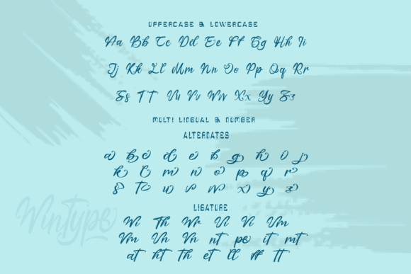 Winchester Font Poster 10
