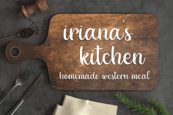 Windflower Font Poster 4