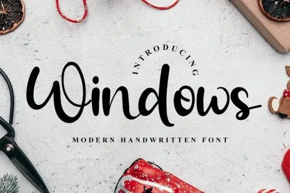 Windows Font Windows Font Poster 1