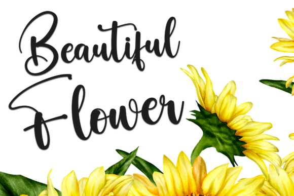 Winter Font Poster 5