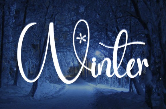 Winter Font