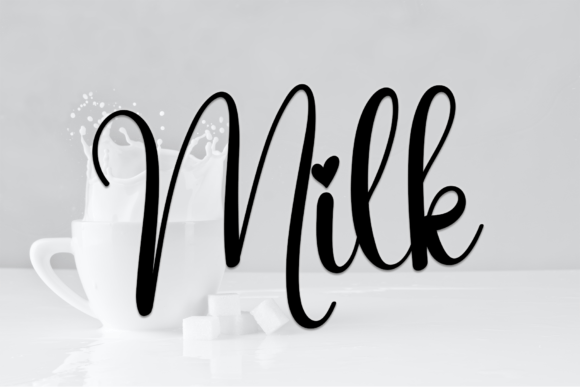 Winter Font Poster 5
