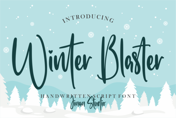Winter Blaster Font