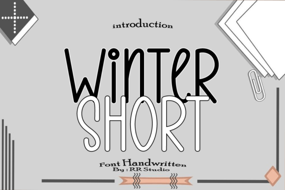 Winter Short Font