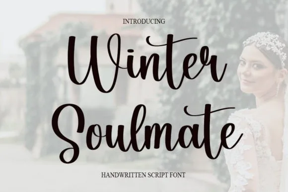 Winter Soulmate Font Winter Soulmate Font Poster 1