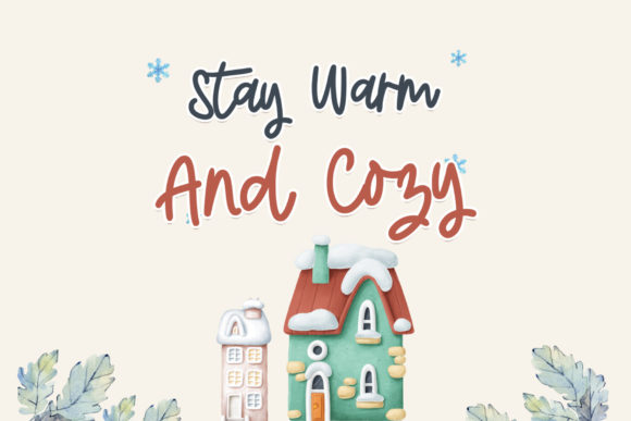 Winter Spark Font Poster 2