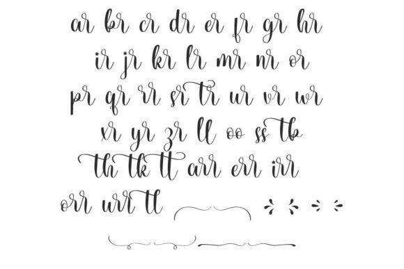 Winter Twisty Font Poster 5