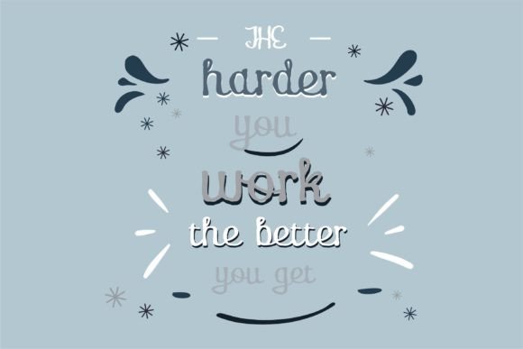 Winterberry Font Poster 3