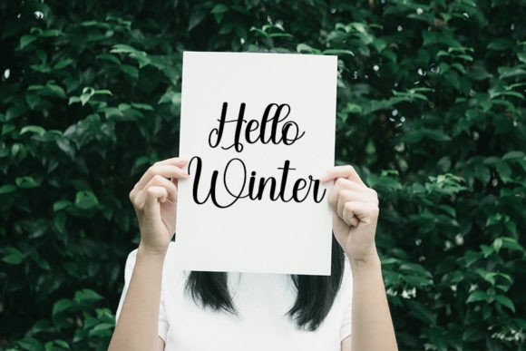 Winterfall Font Poster 5