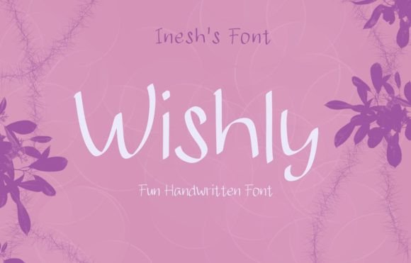 Wishly Font Poster 1