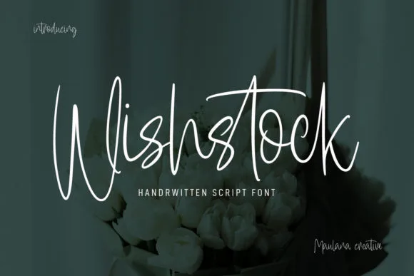 Wishstock Font Wishstock Font Poster 1
