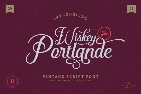 Wiskey Portlande Font