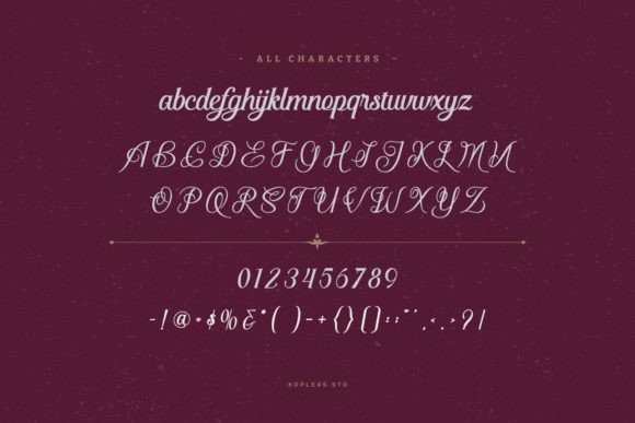 Wiskey Portlande Font Poster 8