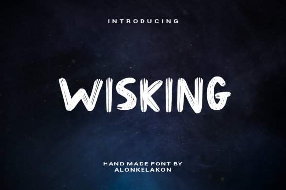 Wisking Font Wisking Font Poster 1