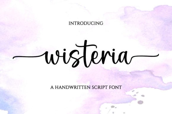 Wisteria Font