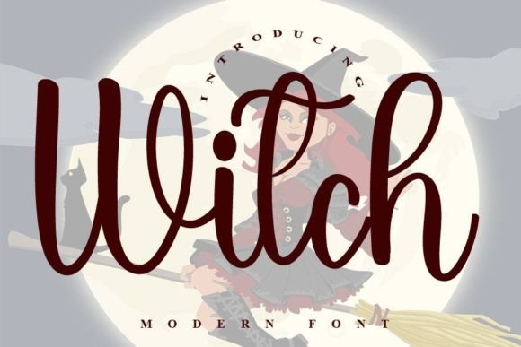 Witch Font Poster 1