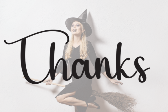 Witch Font Poster 8