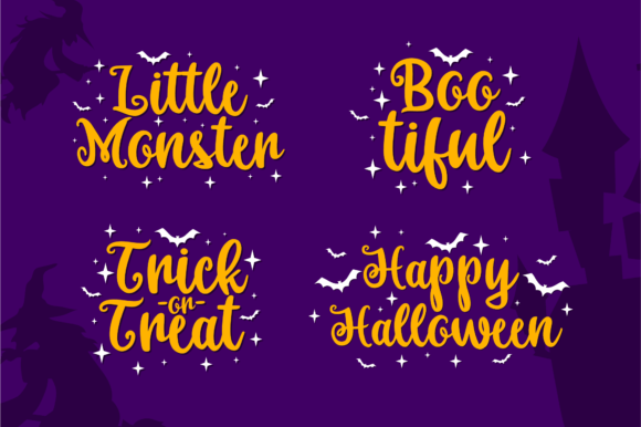Witches Midnight Font Poster 3