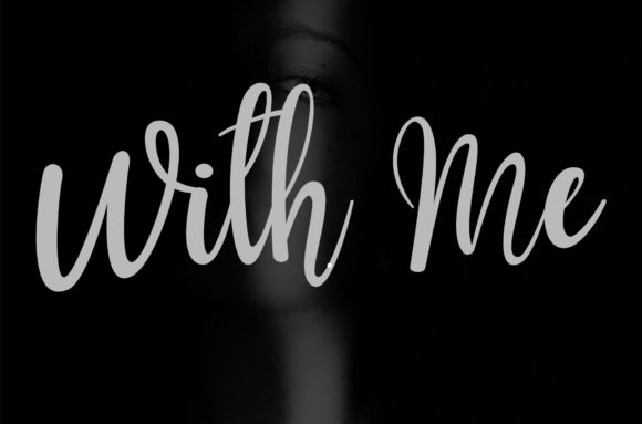 With Me Font Poster 1