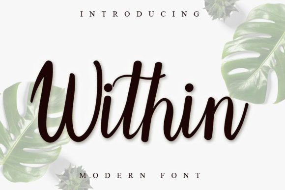 Within Font Poster 1