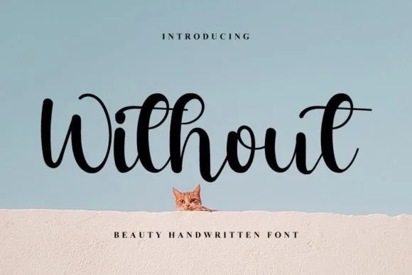 Without Font Without Font Poster 1