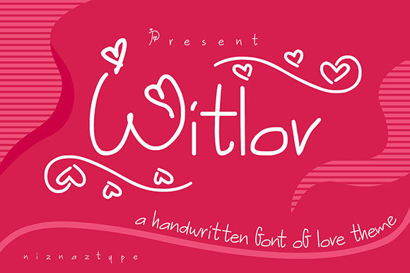 Witlov Font Poster 1