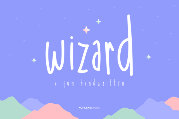 Wizard Font Poster 1