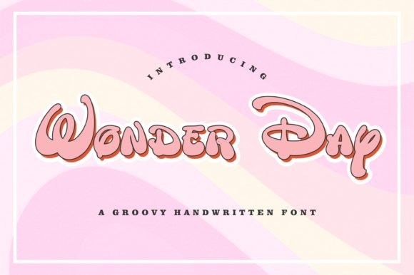 Wonder Day Font Poster 1