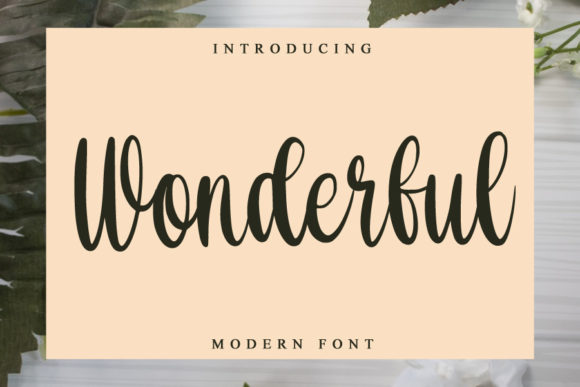 Wonderful Font