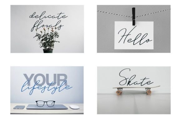 Wonderful Life Font Poster 5