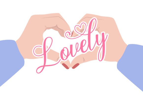 Wonderful Love Font Poster 6