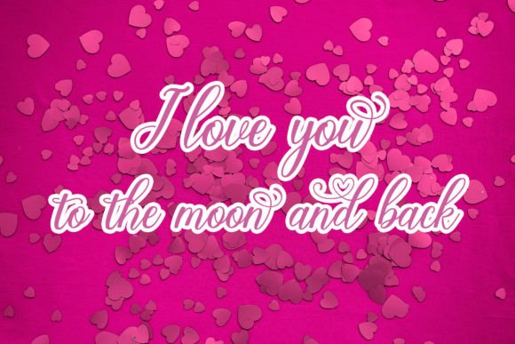 Wonderful Love Font Poster 7