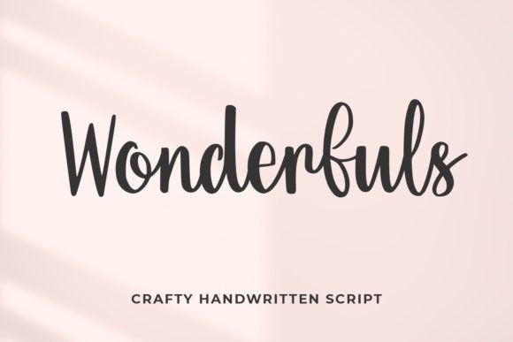 Wonderfuls Font