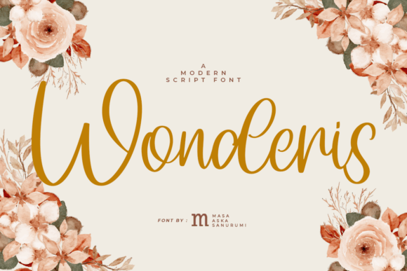 Wonderis Font Wonderis Font Poster 1