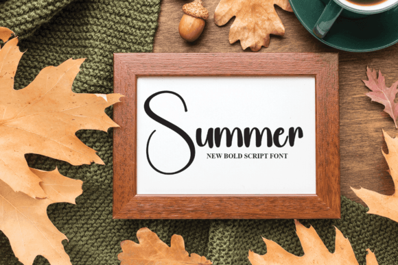 Woodland Font Poster 5