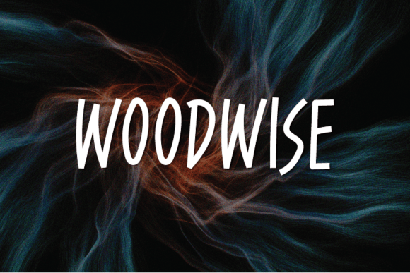 Woodwise Font Poster 1