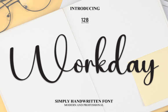 Workday Font Poster 1