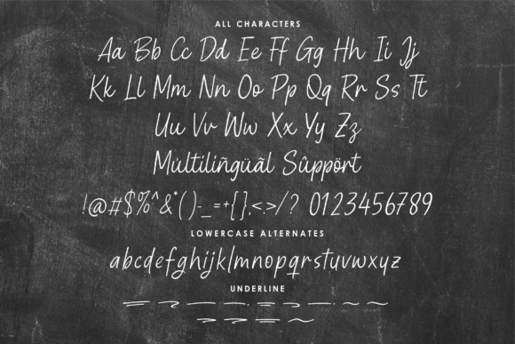 Worldchalk Font Poster 9