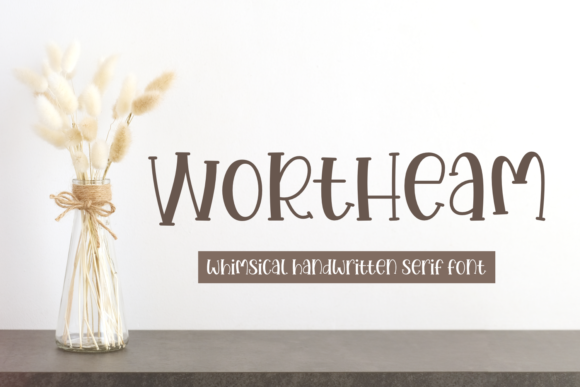 Wortheam Font Poster 1