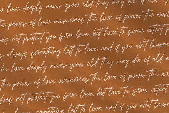 Worthington Font Poster 10