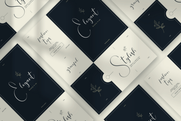 Wristler Font Poster 4