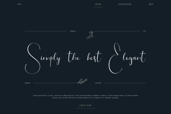 Wristler Font Poster 7